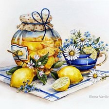 Схема вышивки «натюрморт»