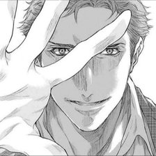 Схема вышивки «Манга»