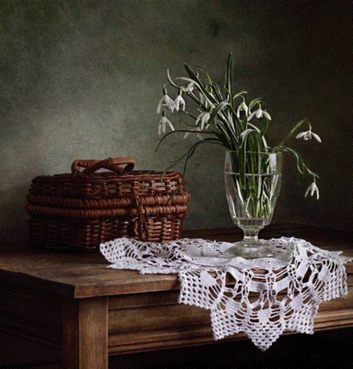 Весенний - весна, натюрморт, букет, цветы - предпросмотр