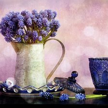 Схема вышивки «Мускари»