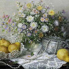 Схема вышивки «Лидия Даценко. Натюрморт.»