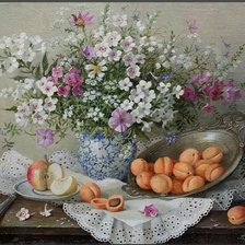 Схема вышивки «Лидия Даценко. Натюрморт.»