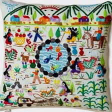 Схема вышивки «INDIJENAS 3»