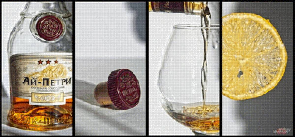 Коньяк - коньяк, лимон - предпросмотр