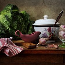 Схема вышивки «Кухонный натюрморт»