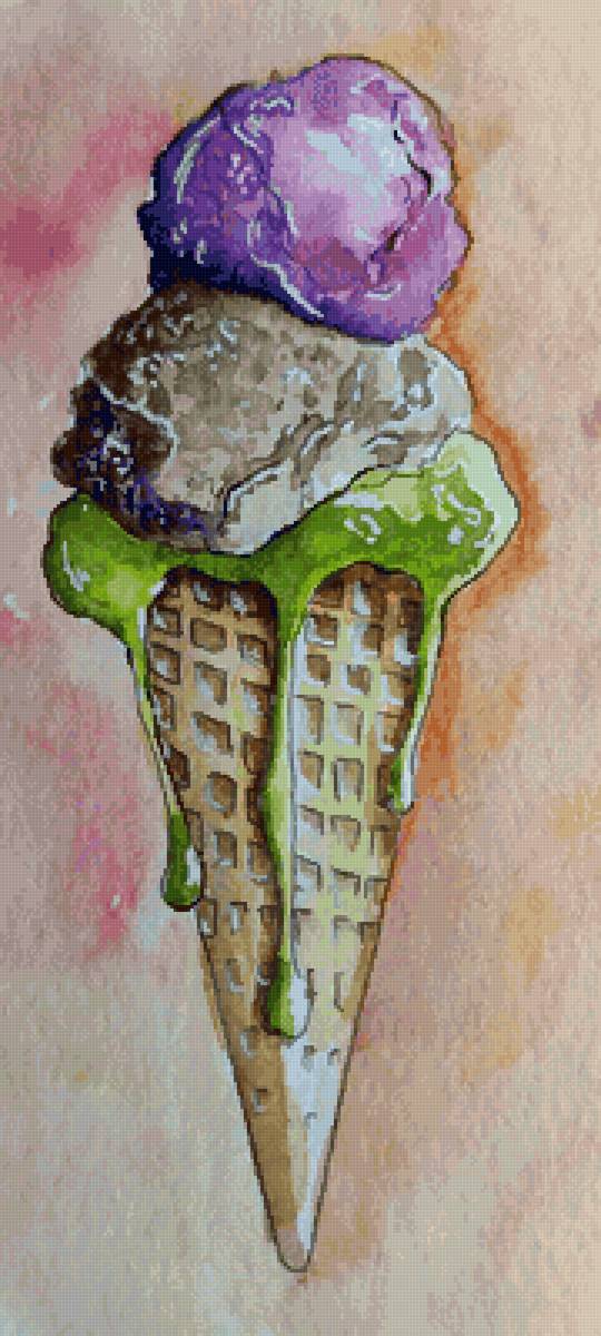 мороженое Джелатто - италия, мороженное - предпросмотр