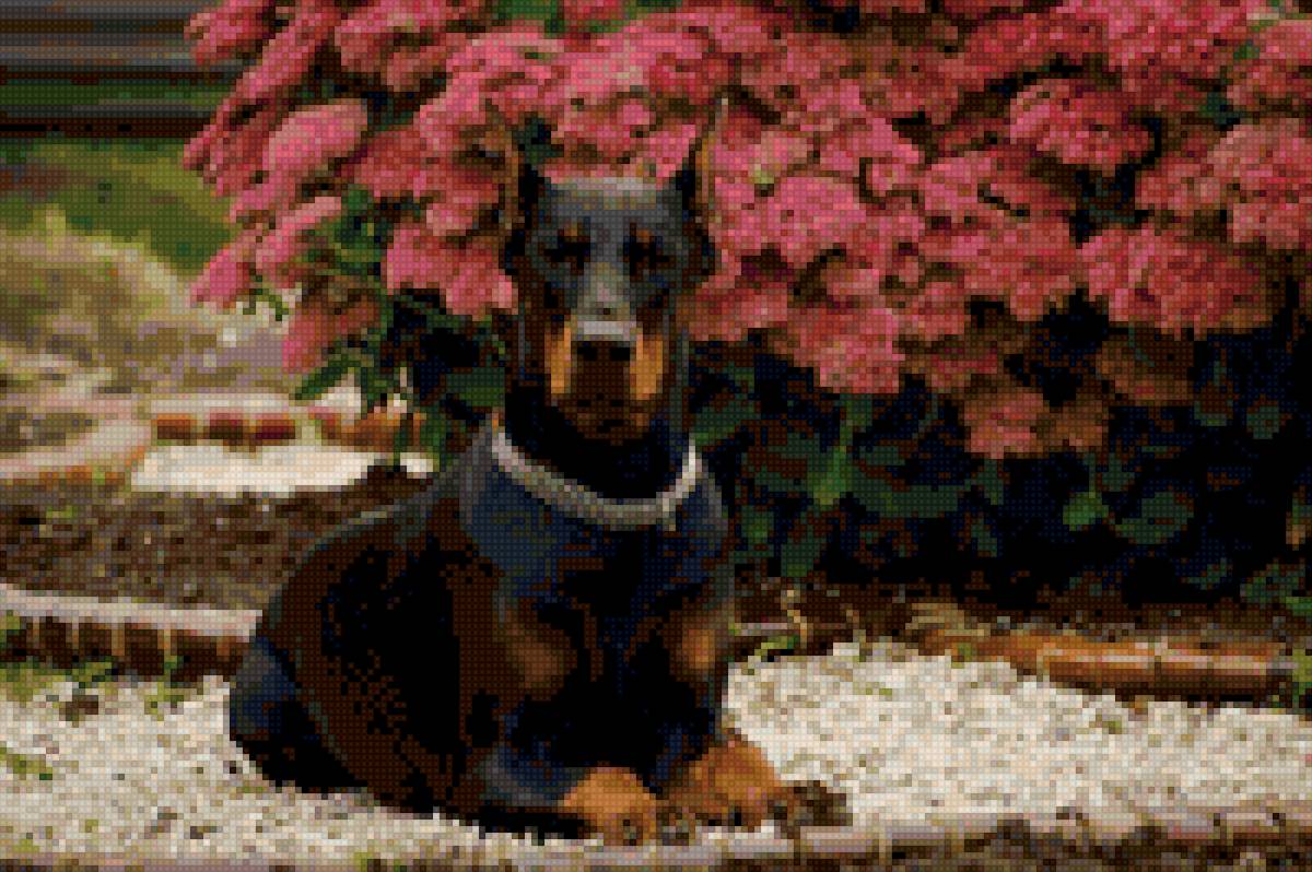 Доберман Ювелира из Зоосферы - доберман, добер, красивая собака, собака - предпросмотр