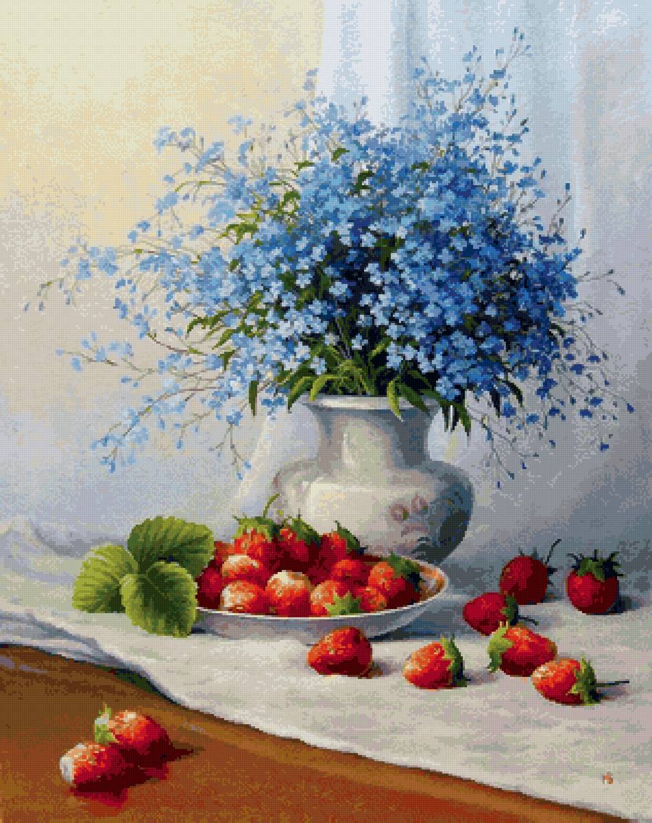 Николай Булыгин. Натюрморт. - николай булыгин, натюрморт - предпросмотр