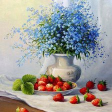 Схема вышивки «Николай Булыгин. Натюрморт.»