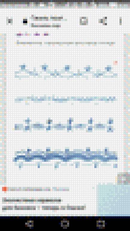 Узор Гжель - схема вышивки - предпросмотр