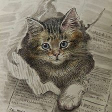 Схема вышивки «Не ждали?»