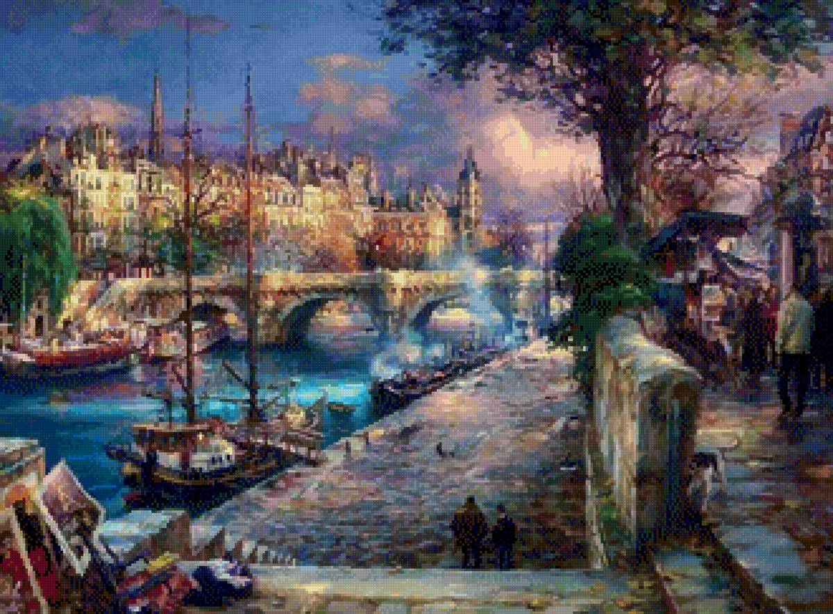 Гавань - корабль, берег - предпросмотр