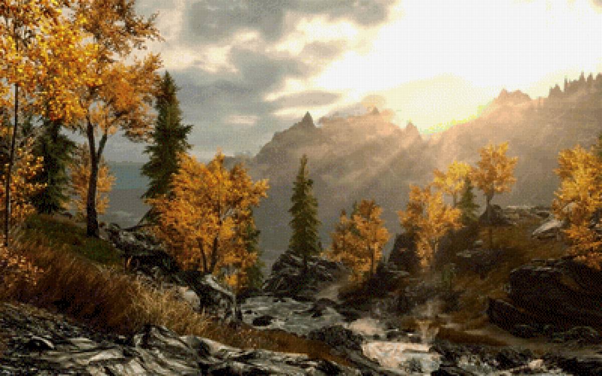 Осень в горах - осень - предпросмотр