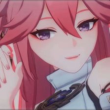 Схема вышивки «яэ мико»