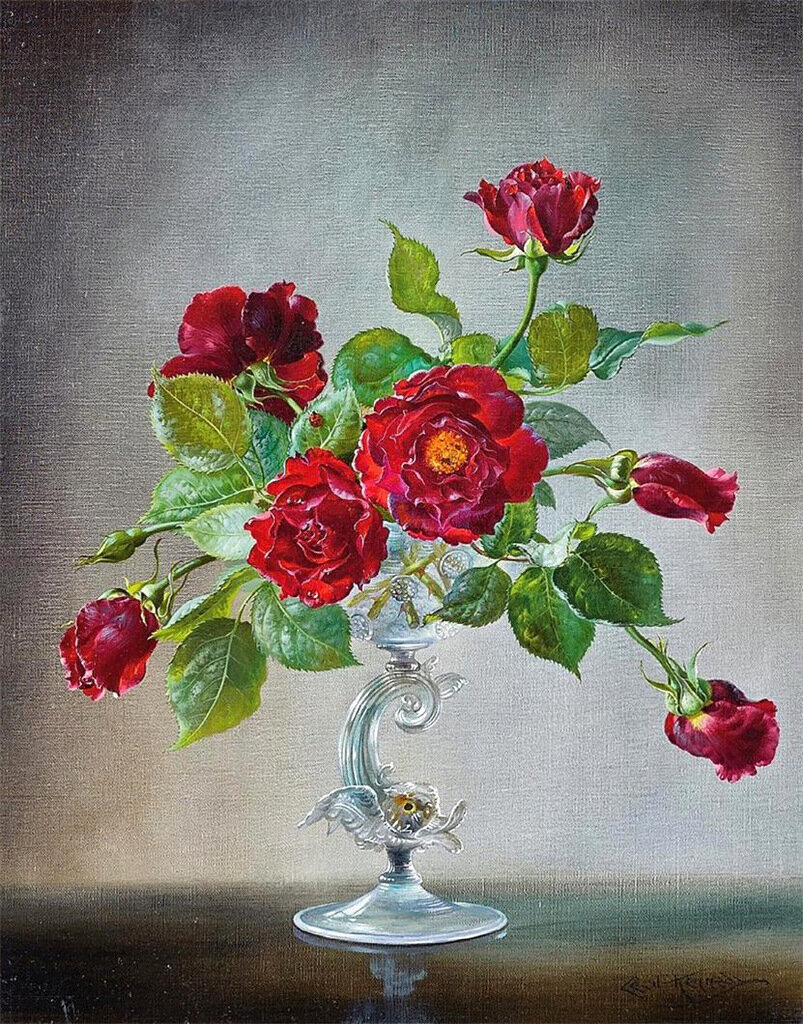 Красные розы - Сесил Кеннеди - красные розы сесил кеннеди - оригинал