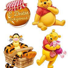 Схема вышивки «Винни пух»