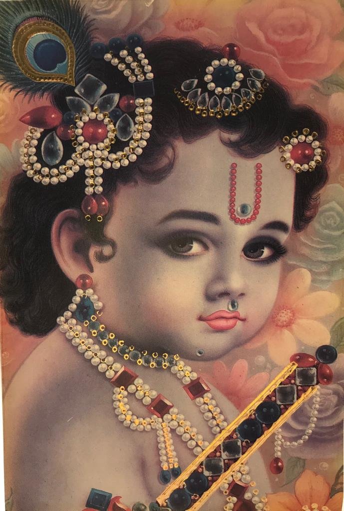 Кришна маленький - кришна - оригинал