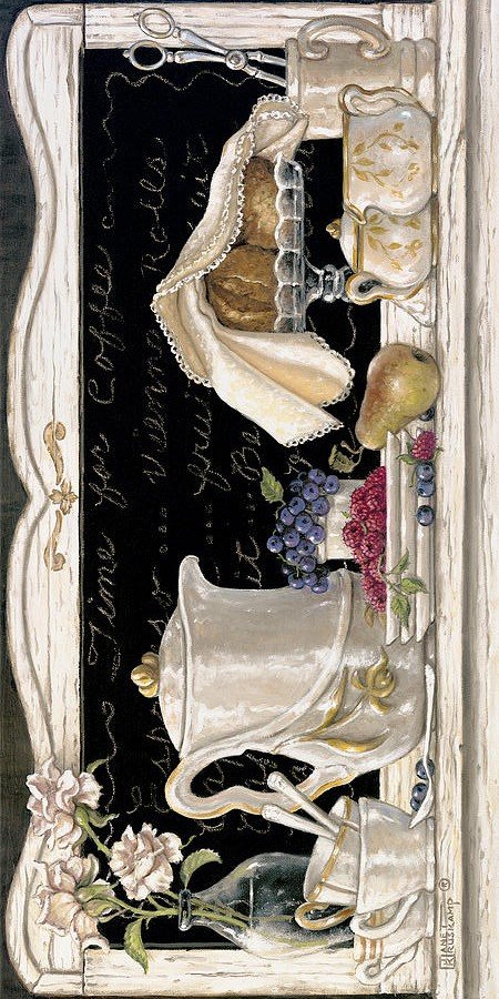 ДЖАНЕТ КРУСКАМП. ВРЕМЯ ДЛЯ КОФЕ - кухня - оригинал