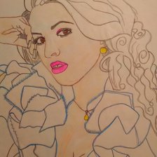 Схема вышивки «римма пенджиева»