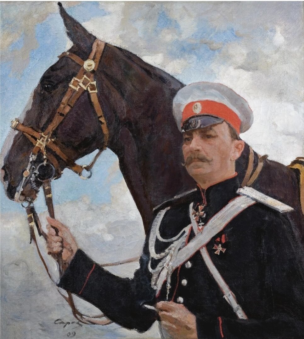 Серов. Портрет Юсупова - оригинал