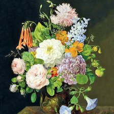 Схема вышивки «Букет. Ян Франс Ван Даль»