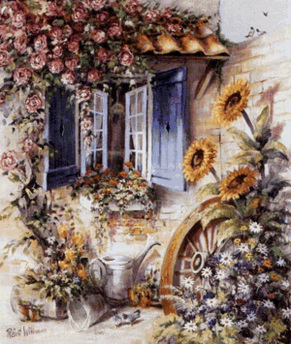 Прованс - прованс, улица, пейзаж, лето - предпросмотр