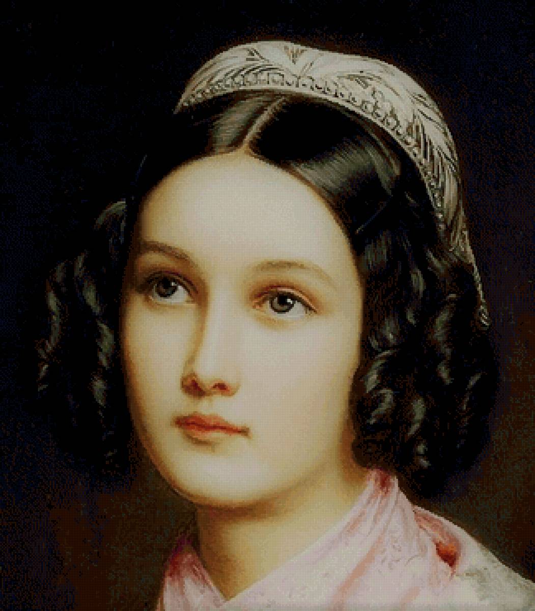 №2529007 - девушка, портрет, живопись - предпросмотр