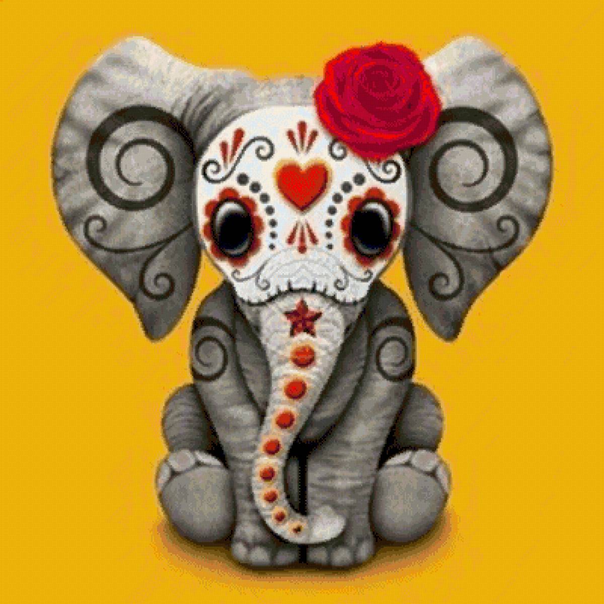 Слоник - слон - предпросмотр