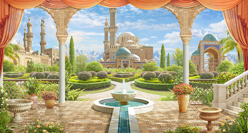 Сады востока - восток, сад - оригинал