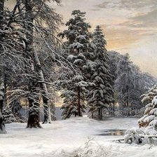 Схема вышивки «зимушка»