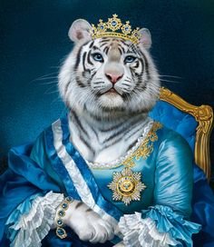 королева тигрица - фентази - оригинал