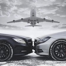 Схема вышивки «мерседес»