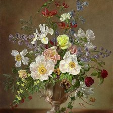 Схема вышивки «Художник Сесил Кеннеди»