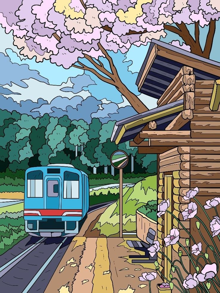 Пригород японии - япония - оригинал