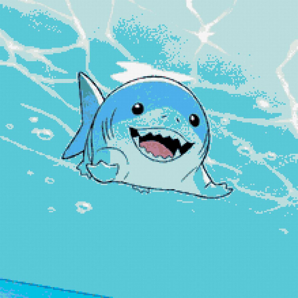 Акула радостная - акула - предпросмотр