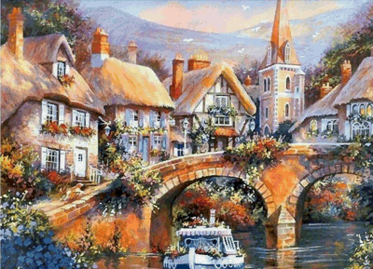 Сказочные домики - джим митчелл, домики - предпросмотр