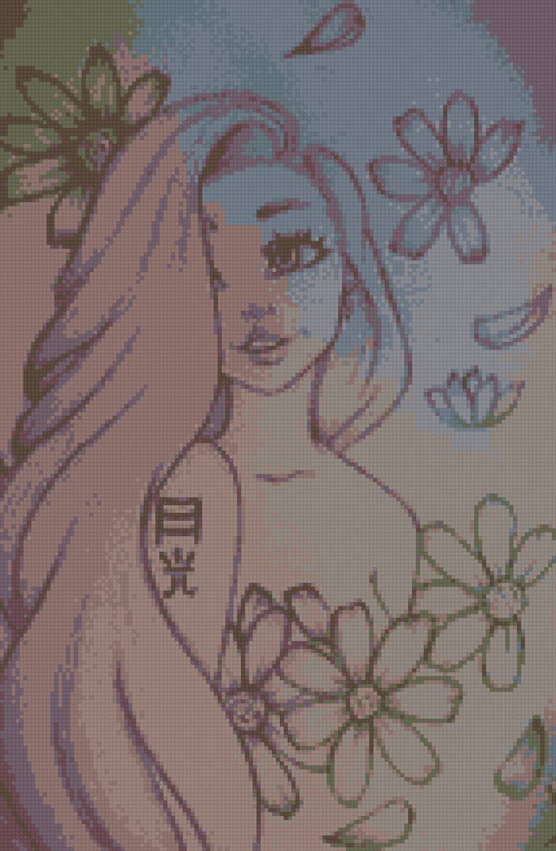 Девушка - девушка, токио, аниме, япония - предпросмотр