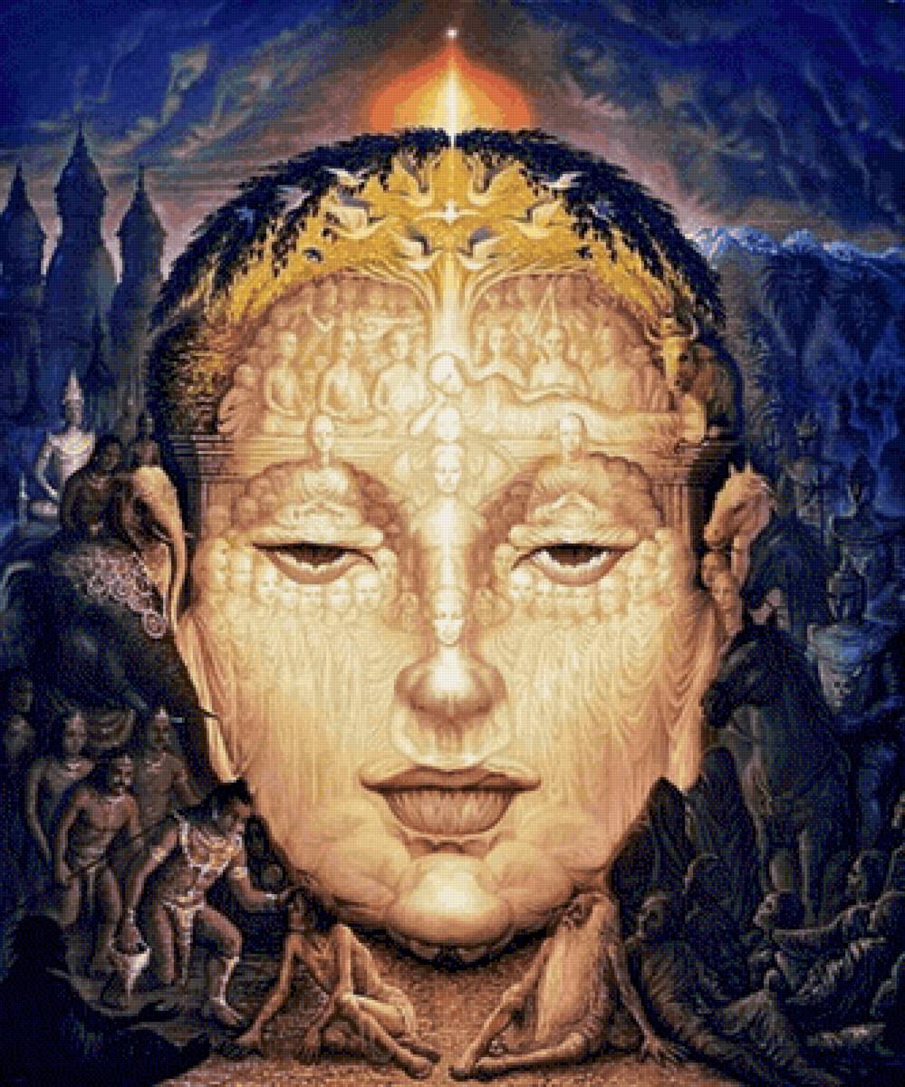 ОКТАВИО ОКАМПО. БУДДА - религия, картины - предпросмотр