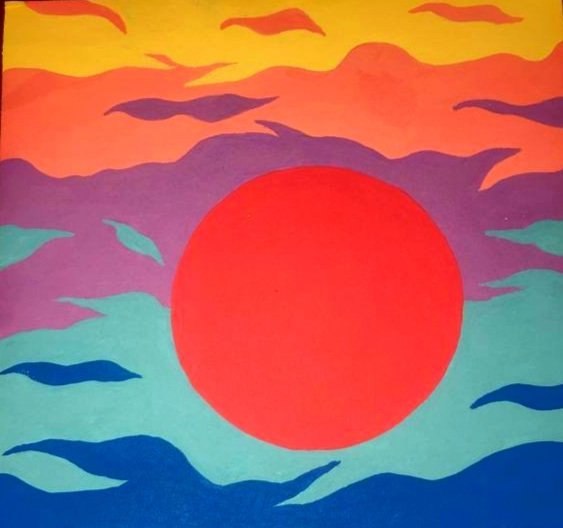 закат - закат - оригинал