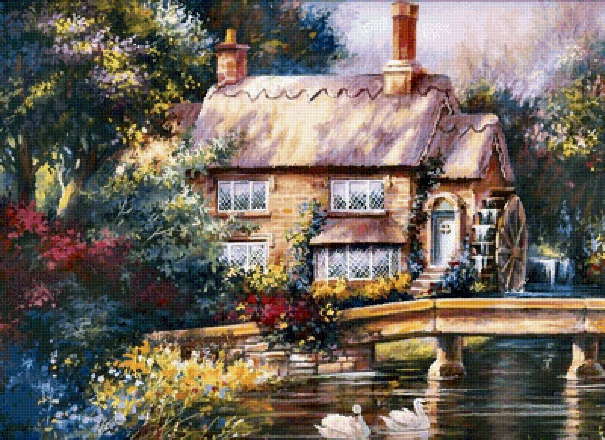 Сказочные домики - джим митчелл, домики - предпросмотр