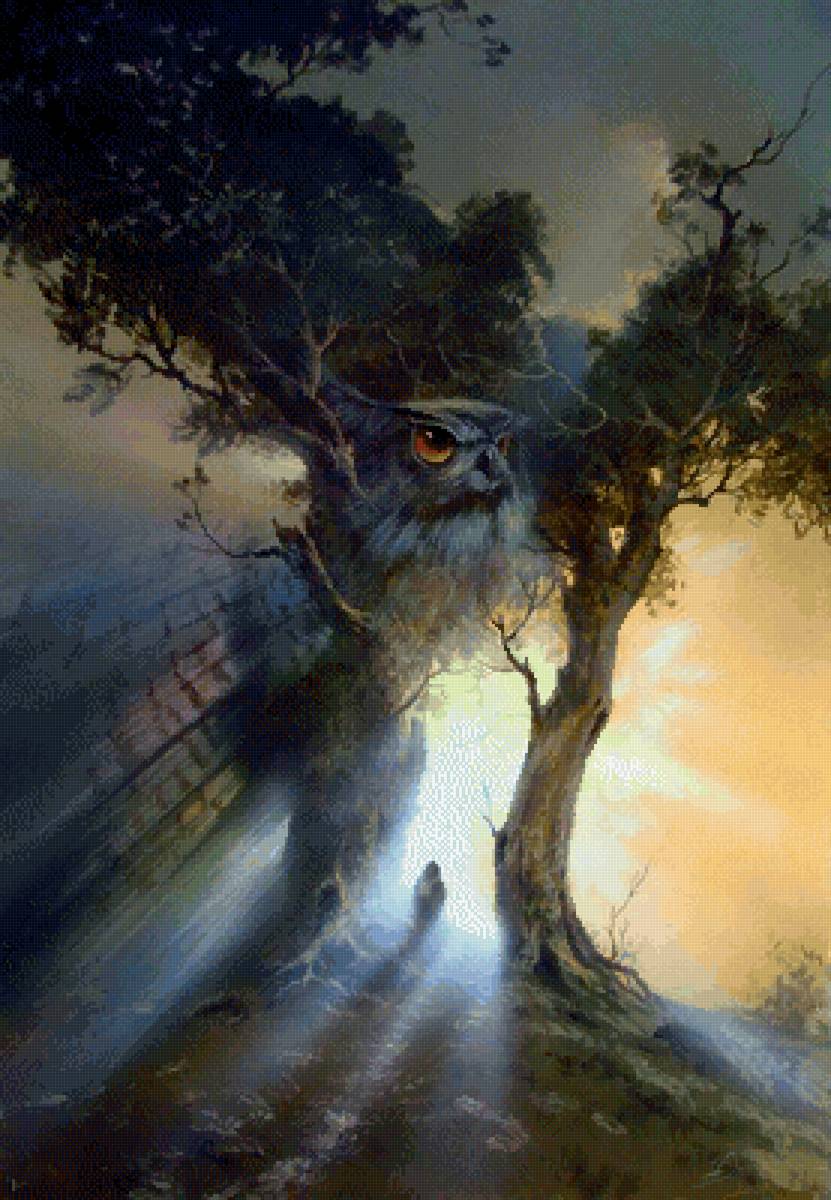 №2532929 - виктор юшкевич, сова - предпросмотр