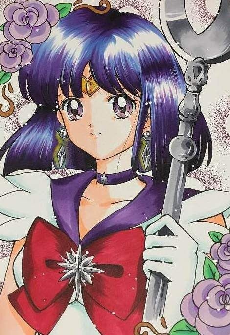 сейлор сатурн - аниме.япония, сейлор, сатурн - оригинал