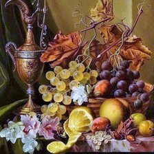 Схема вышивки «Генри Джордж Тодд. Натюрморт»