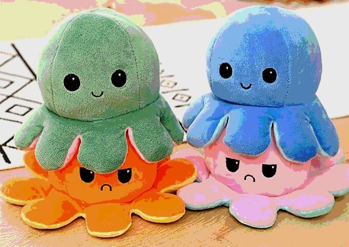 осьминожки - игрушка, осьминожки - оригинал