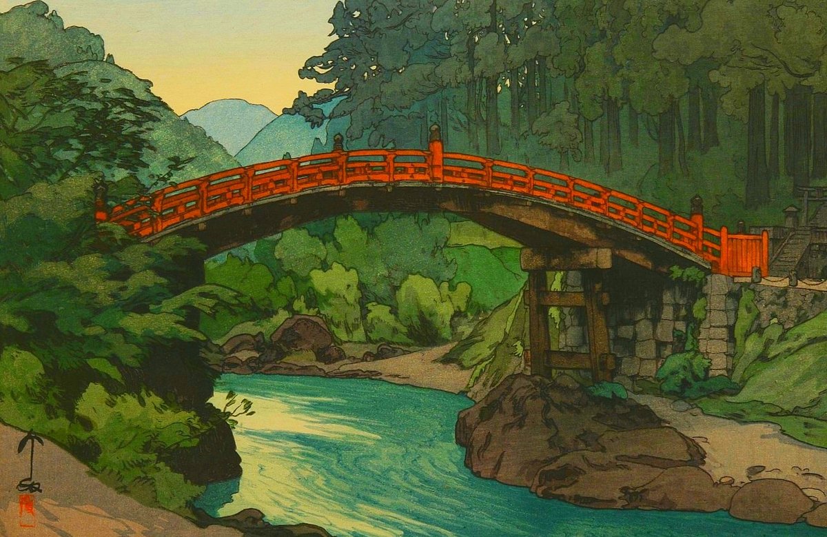 хироши яшидо - художник, хироши, яшидо - оригинал