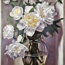 Букет пионов