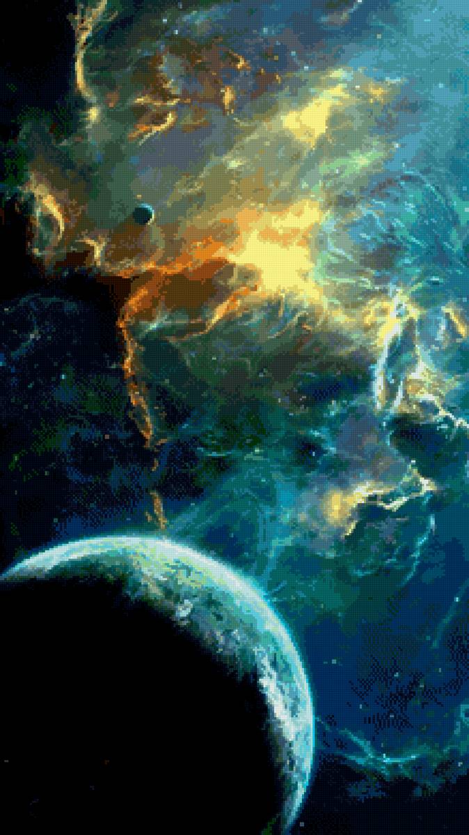 Космос - космос, пейзаж - предпросмотр