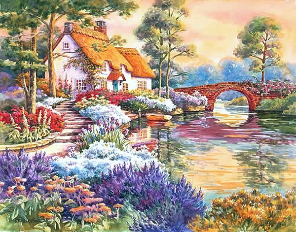 №2534154 - мост, пейзаж, вода, эрин дертнер - оригинал