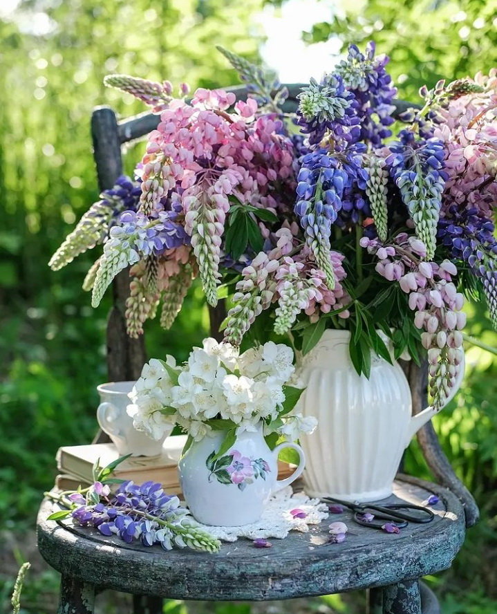 Летний натюрморт - цветы - оригинал