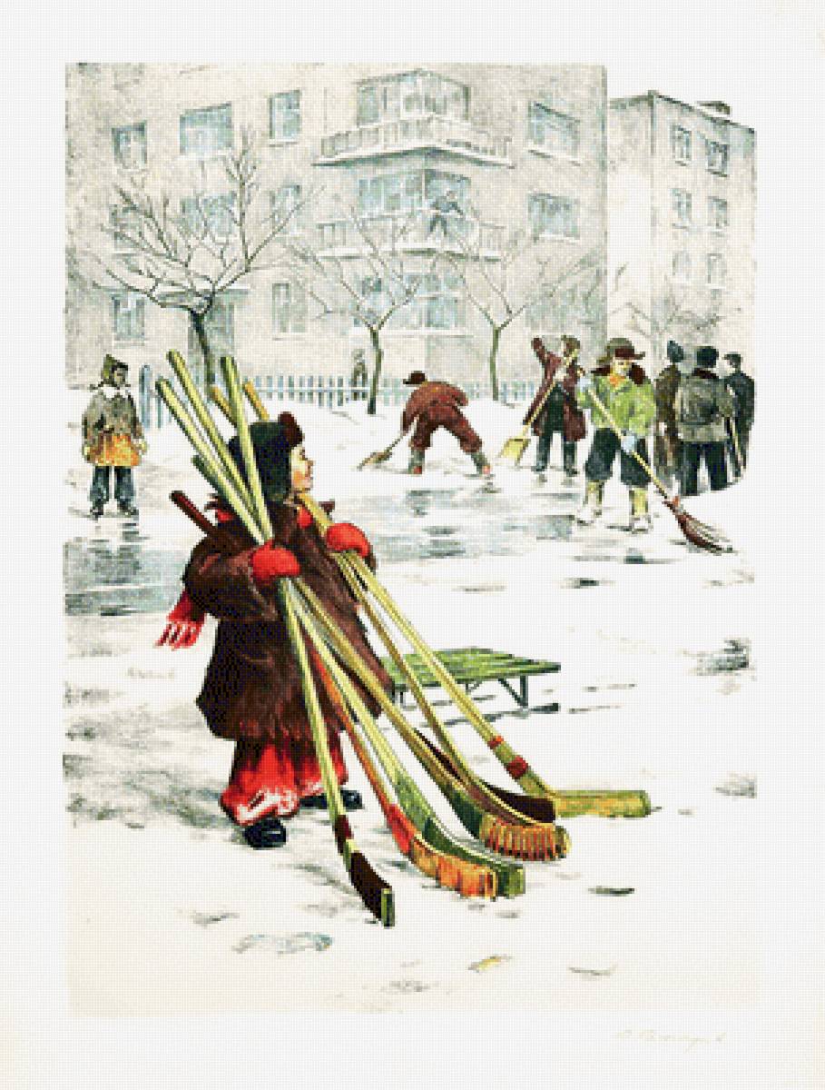 Юные хоккеисты - хоккей - предпросмотр